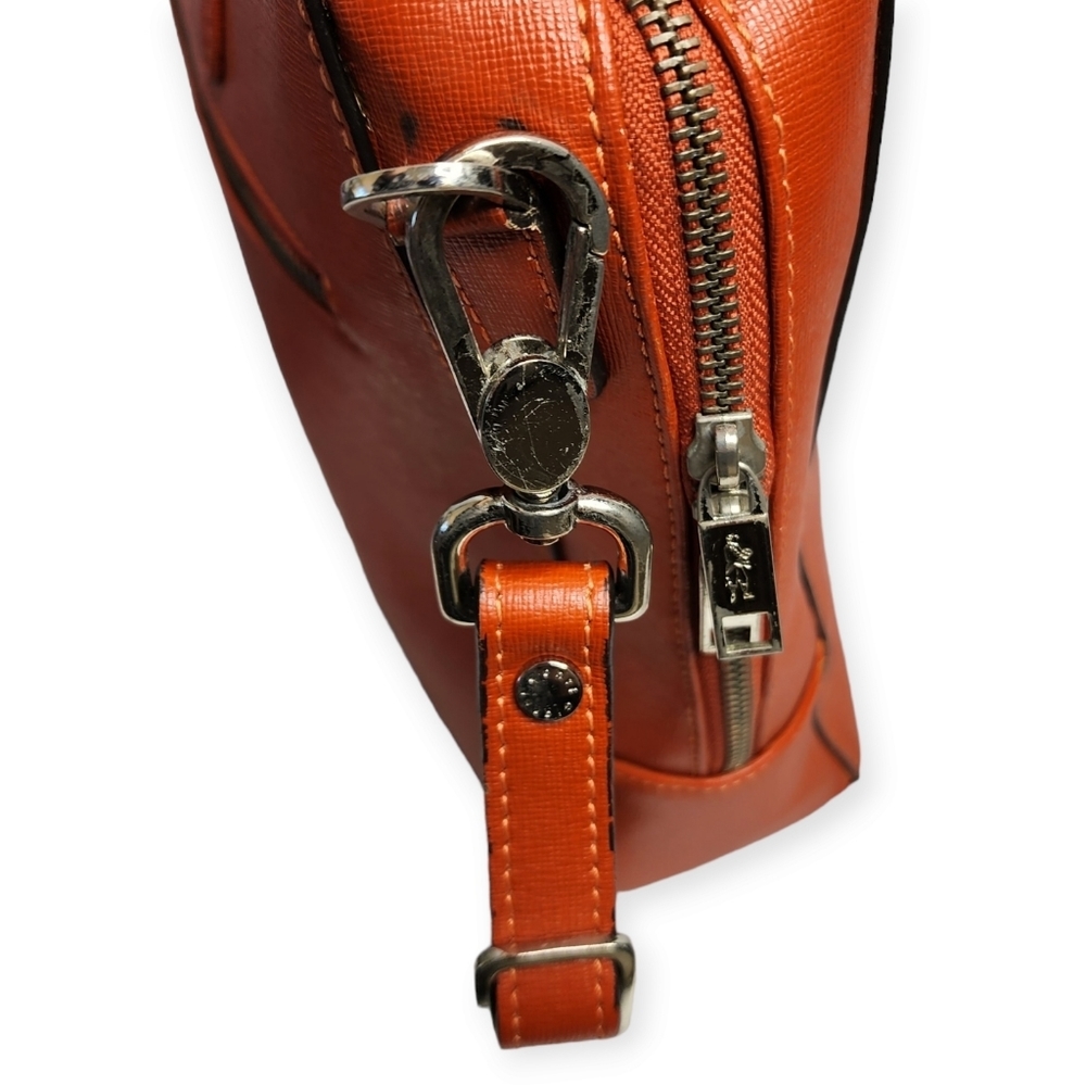 Gianni Conti shoulder bag, cognac, earth, rust colour - Picture 13 of 16